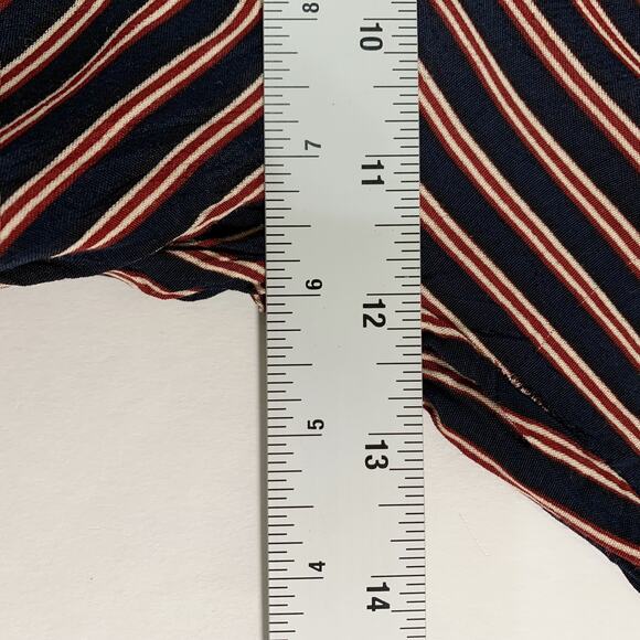 Faithfull The Brand 6 Women Tilos Jumpsuit San Marino Stripe Cut Out Wide Leg - Picture 10 of 11